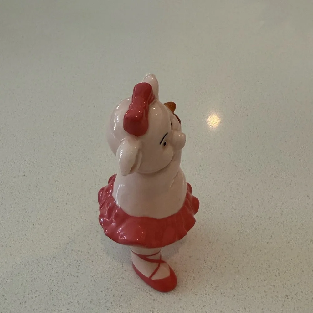 Danbury Mint Swine Lake Piggies Ceramic 4